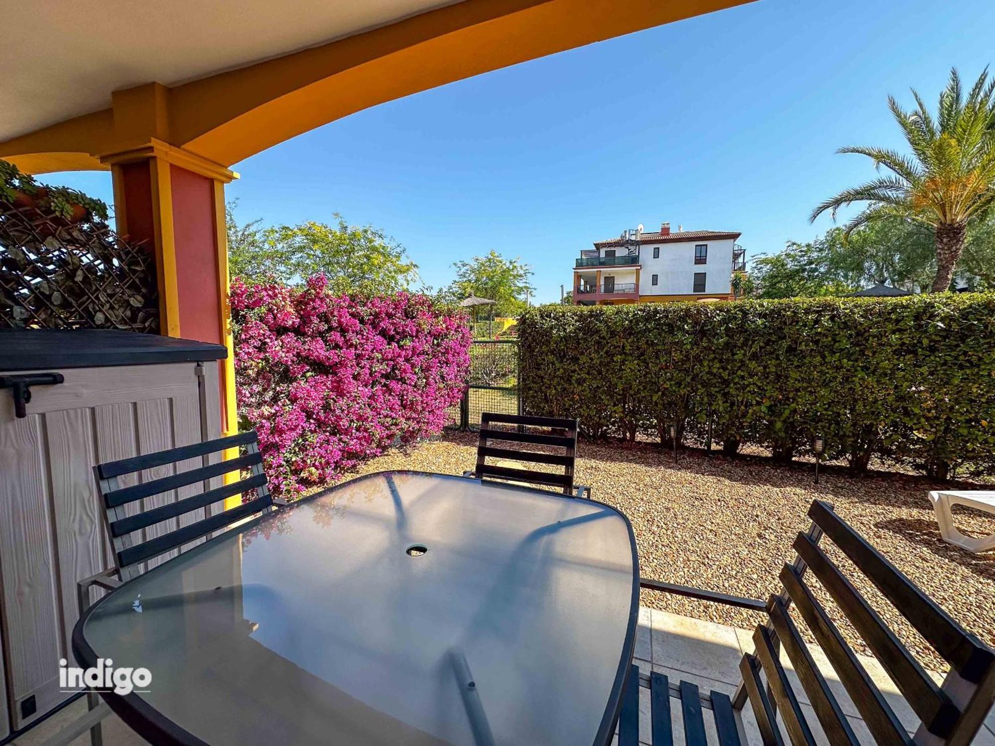 Con Jardin Y Acceso A La Piscina. Appartement Ayamonte Buitenkant foto